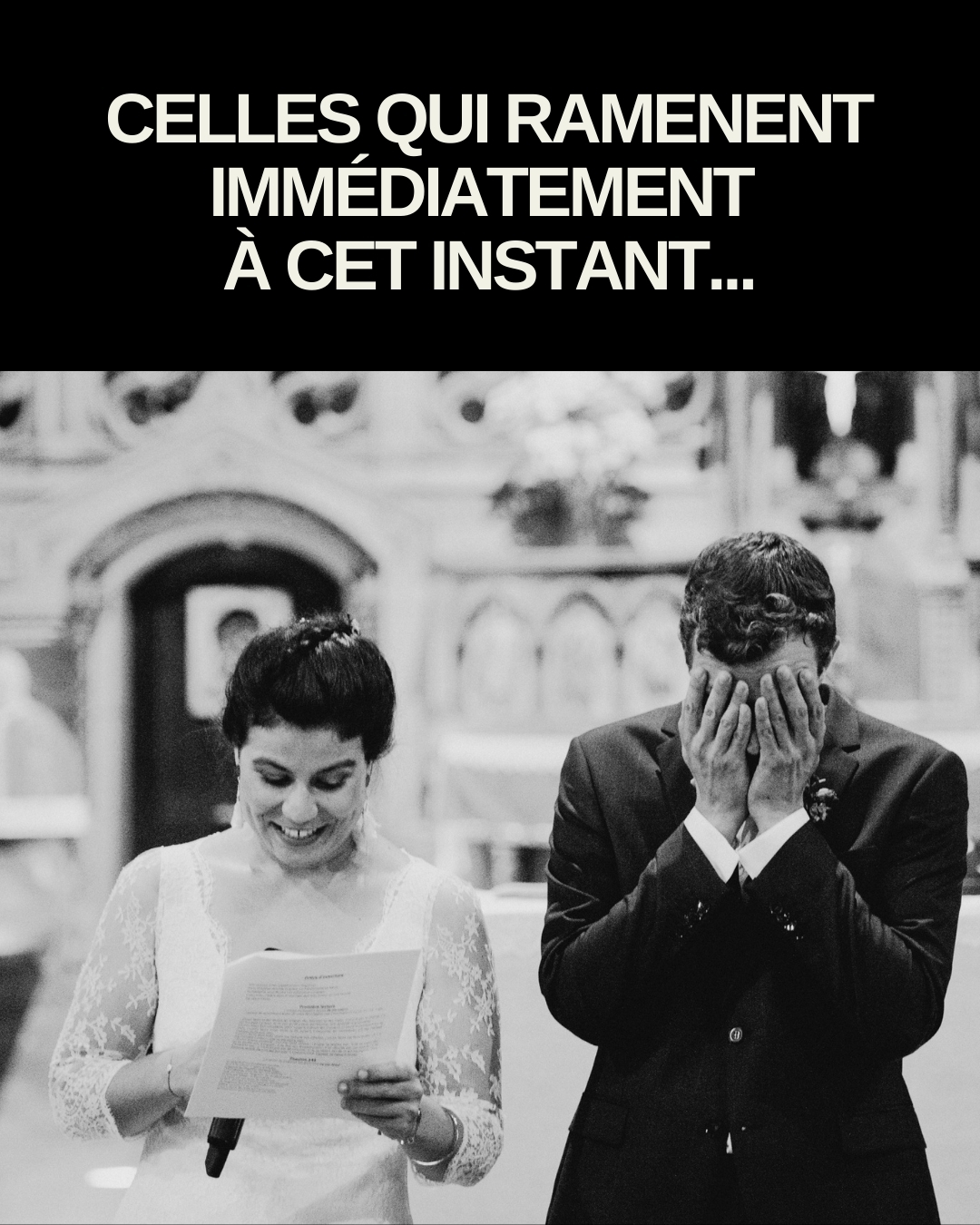 Mariée lisant un discours d’émotion, marié bouleversé, reportage photo mariage à Toulouse.